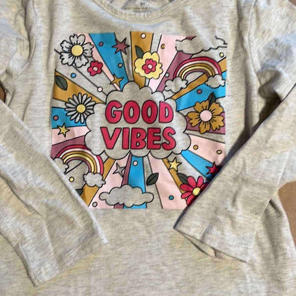 Girls 5t shirt bundle 3 long sleeve shirts - Picture 3 of 13